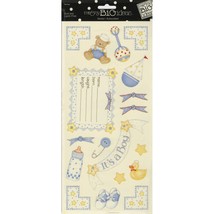 Me And My Big Ideas Stickers Sheet Baby Boy 5.5 X 12 Inches - $17.97