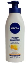 Nivea Happy Sensation Body Lotion  Orange Blossom Scent 16.9 Oz. - £31.93 GBP