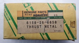 6150-26-8050 Komatsu Genuine Parts Thrust Metal Assembly Bearing - £16.42 GBP