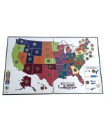 Littleton State Series Quarters Collector’s Map 1999-2012, 50/56 Collected - $532.60 MXN