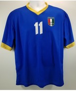 V) Antonio Di Natale #11 Replica Italia Italy Soccer Jersey Shirt XL - £23.73 GBP
