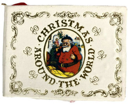 Vintage 1979 Kurt S. Adler Ornament Christmas Around the World Story Book Santa - $16.42