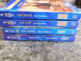 Harlequin American Jan Hudson Texas Outlaws lot of 4 Paperbacks - £3.76 GBP