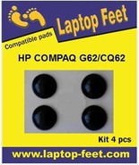 Laptop  HP COMPAQ rubber feet G62/CQ62 compatible kit (4 pcs self adh by... - £9.43 GBP