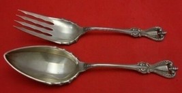 Old Colonial by Towle Sterling Silver Salad Serving Set 2pc FH AS 9 1/4" - £360.10 GBP