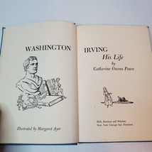 Washington Irving His Life By Catherine Owens Peare Ex-Library 1957 - £6.73 GBP
