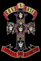Guns n Roses Poster Appetite For Destruction Album n&#39; - $17.92