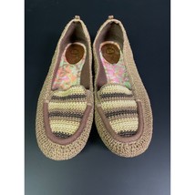 The Sak Women&#39;s Gold &amp; Brown Knitted Shoes/Flats SIze 10 SKU 1823 - £14.93 GBP