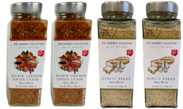 4 X The Gourmet Collection Spice Blends chicken &amp; Garlic Bread - £54.34 GBP