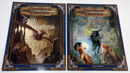 Lot of 2 D&amp;D Dungeons &amp; Dragons Books: Deep Horizon &amp; The Standing Stone d20 - £19.69 GBP