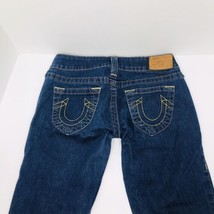 TRUE RELIGION Denim Capri Jeans Pants Women’s Size 27 Made In USA World ... - £54.50 GBP