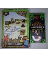 Minecraft Papercraft Overworld Utility Pack and Minecraft Card Game - £12.53 GBP
