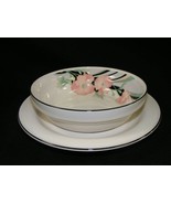 Vintage Sango Dinnerware Jolie Gravy Boat &amp; Underplate - $555.62 MXN