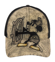 Walt Disney World Parks Steamboat Willie Baseball Hat Cap NEW image 1