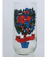 Twelve Days Of Christmas Drinking Glass 12th Day Replacement Glass India... - $9.95