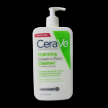 CeraVe Hydrating Cream-to-Foam Cleanser Fragrance Free Non Comedogenic 1... - $14.95