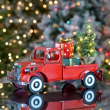 Zaer Ltd. Christmas Pickup Truck with LED Lit Tree and Gift Boxes - £86.52 GBP