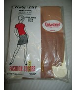 NOS Truly Fits Mini-Look Seamless Stretch Mesh 100% Nylon Stockings 8 1/... - £7.86 GBP