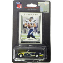 Philip Rivers Diecast Camaro with Trading Card San Diego Chargers - £4.02 GBP