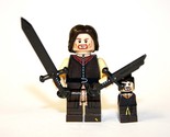 Minifigure Aragorn Brown Outfit LOTR Lord of the Rings Hobbit Custom Toy - £3.99 GBP