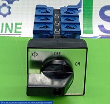 Kraus &amp; Naimer CHR16 Rotary Control &amp; Load Switch 25A 600V A600 On/Off S... - $1,659.01 MXN