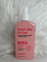 B. Tan Tropic Like It&#39;s Hot Deep Golden Tan Tanning Dry Spray Oil SPF 15 8 oz - £7.55 GBP