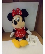 Disney Minnie Mouse Bean Bag Plush 9&quot; Toy Factory - $6.83 CAD