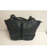 THE SAK Bolinas Black Leather Purse Satchel Bag - $29.69