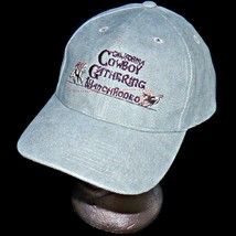 California Cowboy Gathering and Ranch Rodeo Dublin, CA Gray Baseball Hat Cap - £31.31 GBP