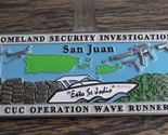 HSI CUC Undercover Operation Operation Wave Runner San Juan Challenge Co... - $84.14