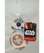 Disney Star Wars BB-8 Talking 5-inch Fabric Plush Clip-on - £5.39 GBP