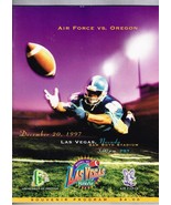 1997 Las Vegas Bowl Game Program Oregon DUCKS Air Force FALCONS - $131.18