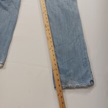 Levi's 505 Womens Straight Leg Blue Denim Zip Button Jeans Size 6 Medium (28×31) image 10