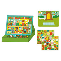 Petit Collage Magnetic Play Scene - Treehouse Party - £35.70 GBP