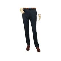 Men Suit ADOLFO 3Pc 100% Soft Wool Vested Business Formal 2 Button 1608 Charcoal image 5