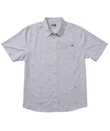 SALTY CREW MENS MICRO VIBES TECH WOVEN FISHING SHIRT BUTTON UP SIZE Medium - $825.30 MXN