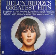 Helen Reddy – Helen Reddy&#39;s Greatest Hits LP, Vinyl 1975 Capitol Records - £4.92 GBP