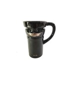 Harley Davidson 12oz Black Ceramic Travel Tumbler Mug Cup - $271.05 MXN