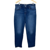 Joe&#39;s Jeans Womens 32 Blue Boyfriend Straight Leg Denim Medium Wash High... - £23.87 GBP