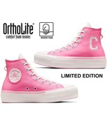CONVERSE Women&#39;s Chuck Taylor All Star Lift Platform Retro Varsity Sneak... - $1,112.77 MXN