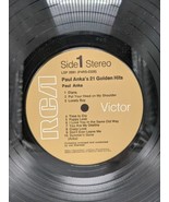 Paul Ankas 21 Golden Hits Vinyl Record - $13.63 CAD