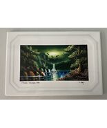 Hand Painted Tile Art Mexico Puerto Vallarta Signed E Lopez 2 12 1/8&quot; x ... - €107,41 EUR