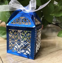 100pcs Laser Cut Wedding Favor Boxes,Candy Boxes,Chocolate Boxes, Gift Boxes - $34.00