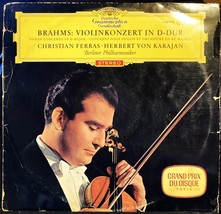 Brahms:Violikonzert in D-Dur VG+ Christian Ferras Herbert Von Karajan PE... - £9.13 GBP