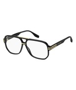 Marc Jacobs MARC 718 0807 00 Black 59mm Eyeglasses New Authentic - $1,710.55 MXN