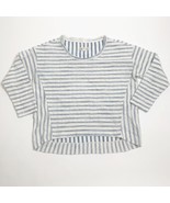 Lou &amp; Grey for LOFT Womens Blouse Blue &amp; White Striped Size S Long Sleeve - $116.26 MXN