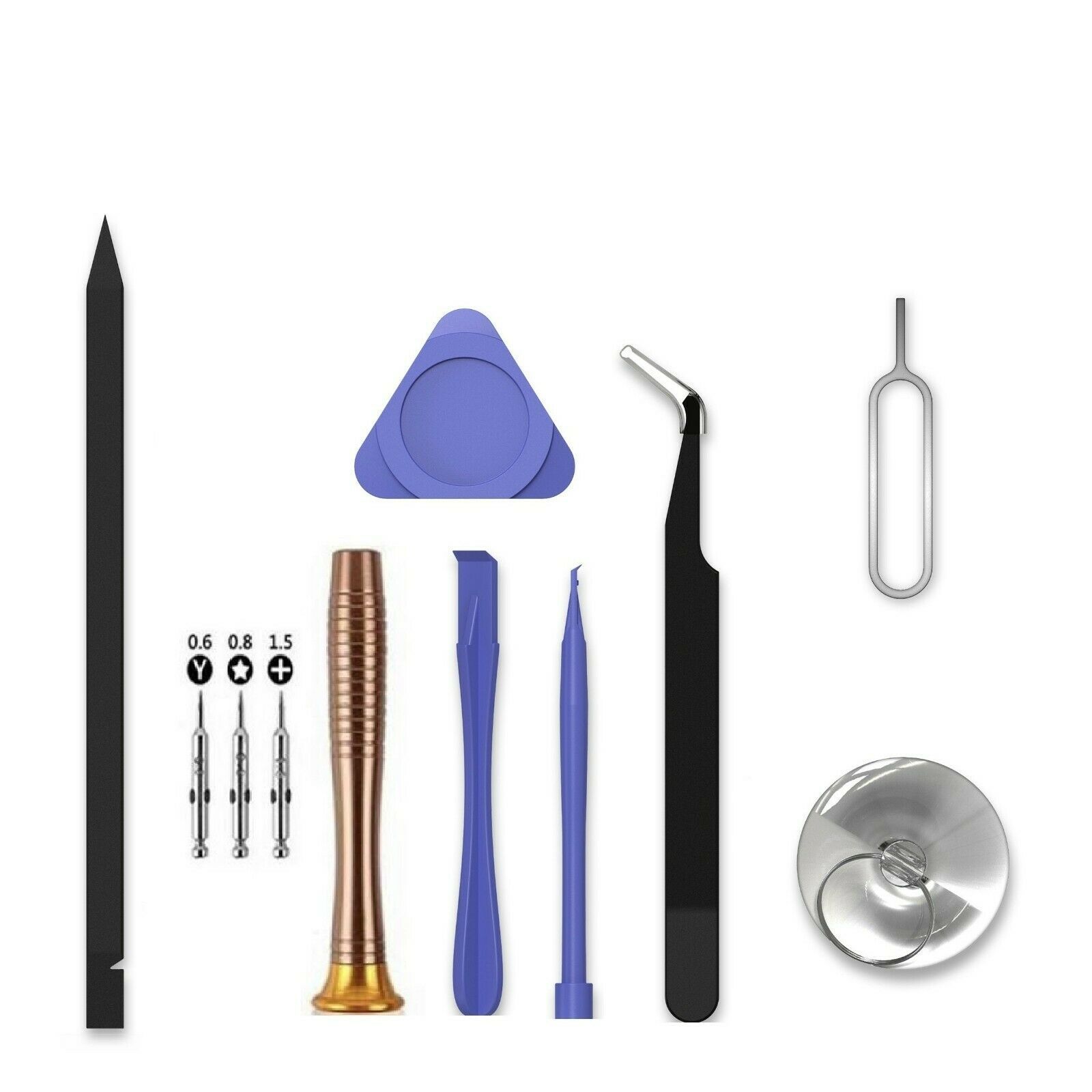 Repair Pry Screwdriver Tool Kit Pro Set Cell Phone iPhone 12 11 X XR XS ... - $6.99