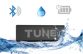 Tune Tech Portable Bluetooth 4.0 Speaker TT-Tune 3.5mm Aux MIcro USB Black - £28.98 GBP