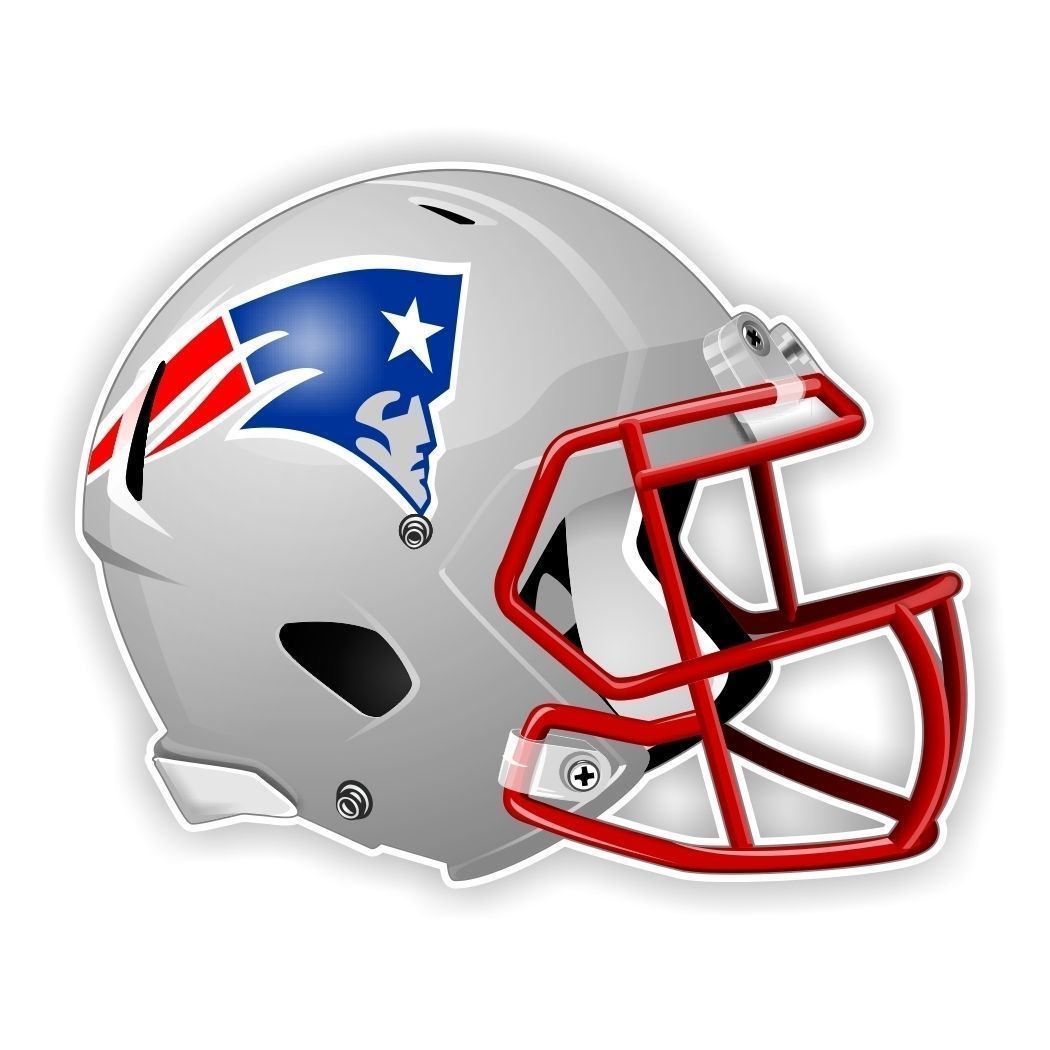 New England Patriots Helmet Decal / Sticker Die cut - $2.96+