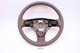New OEM Steering Wheel Toyota Solara 2004-2006 Stone Gray Leather Wrap indents - $94.05